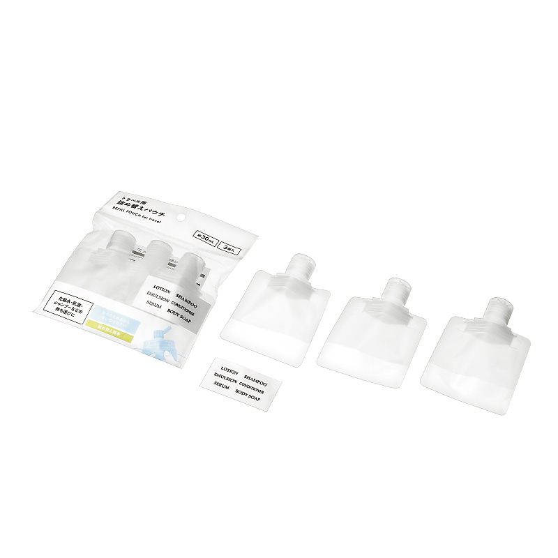 トラベル用詰め替えパウチ ３０ｍＬ ３Ｐ